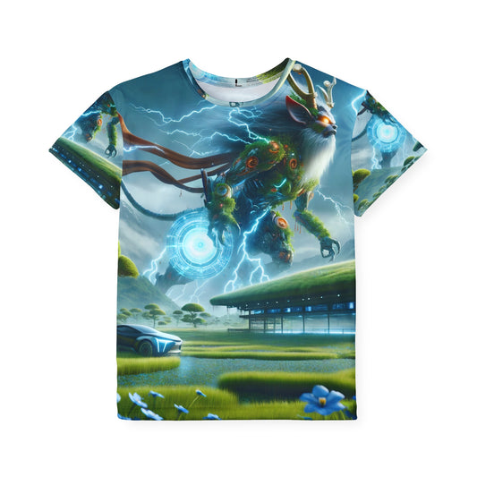Sports Jersey | Kids  | Techno-Fantasy | Electric Kirin