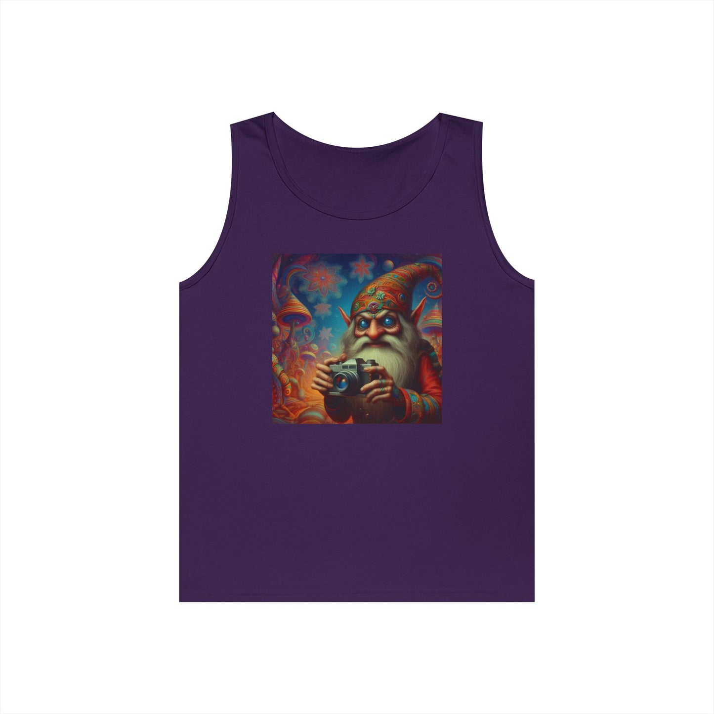 Tanktopp | Unisex | Kraftig bomull | Fantasy | Psykedelisk | Domovoi