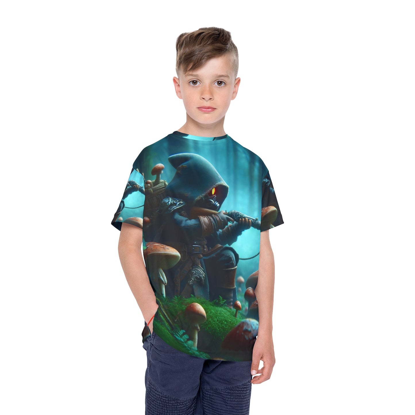 Sportshirt | Kinderen | Myconomantiek | Bosgeest-wachter