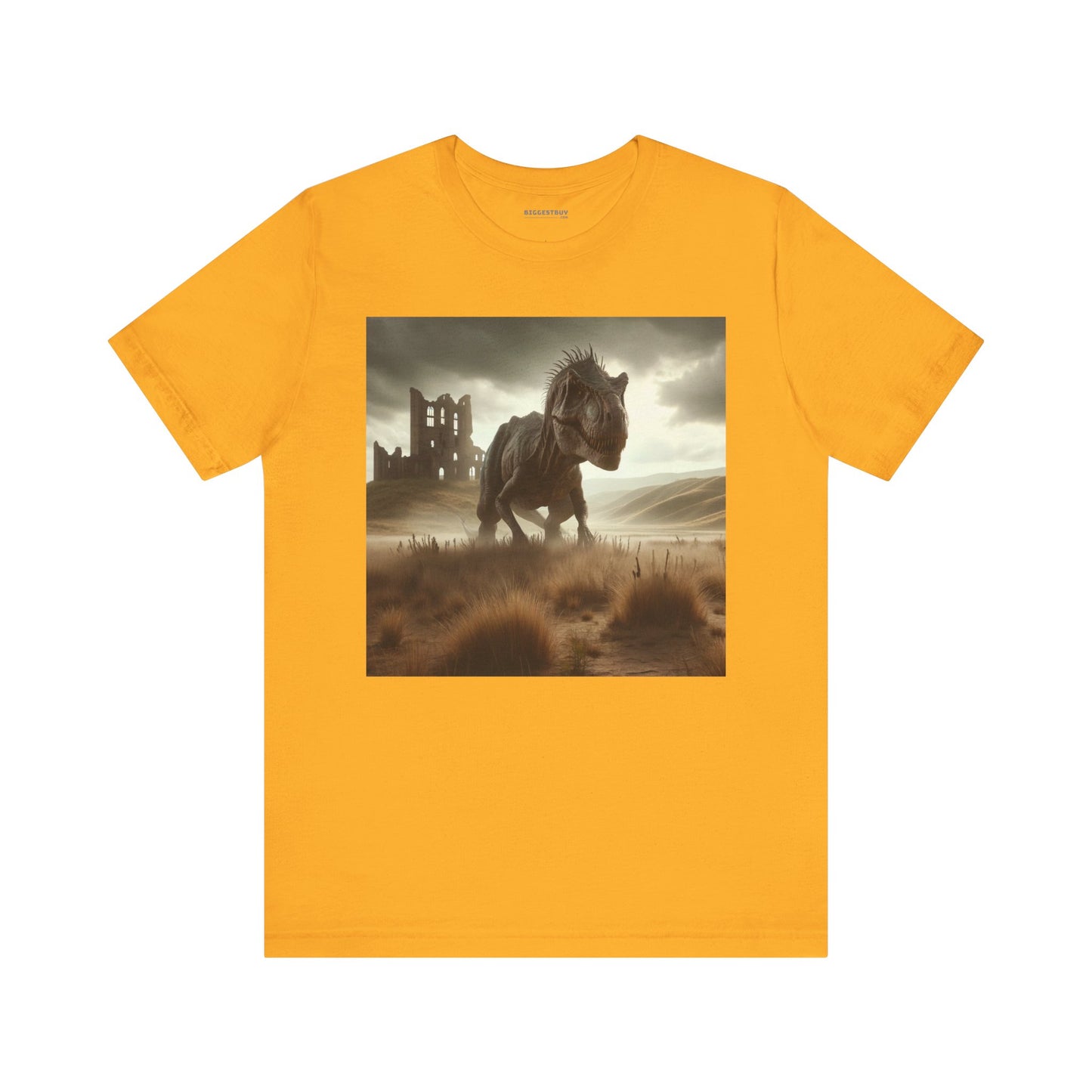 T-shirt | Unisex | Maglietta in jersey | Manica corta | Paleofinzione | Dinosauri Preistorici | T-Rex
