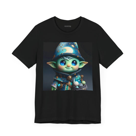 T-skjorte | Unisex | Jersey-T-skjorte | Kort erme | Kosmisk Alvekunst | Fantasidukke