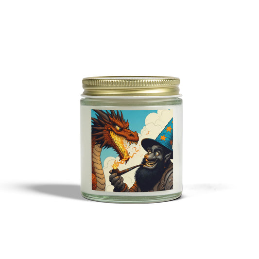 Świeca zapachowa | Heroiczne fantasy | Smok i czarodziej