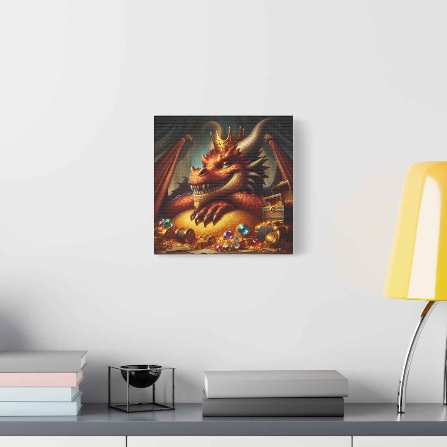 Płótno | Matowy | Nordycka Mitologia | Fafnir | Smok