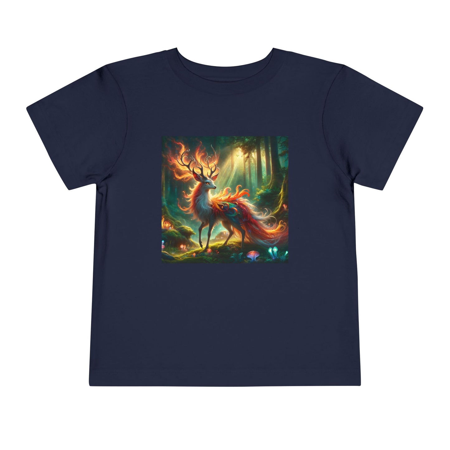 T-Shirt | Toddler Tee | Short Sleeve | Mystical Kirin | Forest Spirit Deer