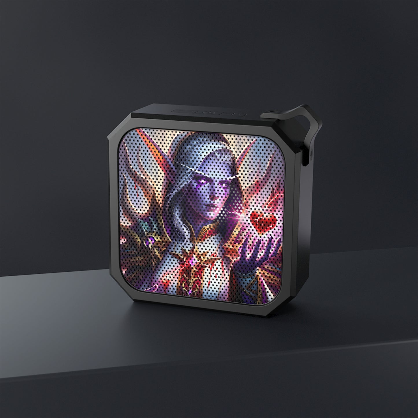 اسپیکر | بلوٹوتھ | خیالی فن | جادوئی الف وارڈن | ارغوانی دل