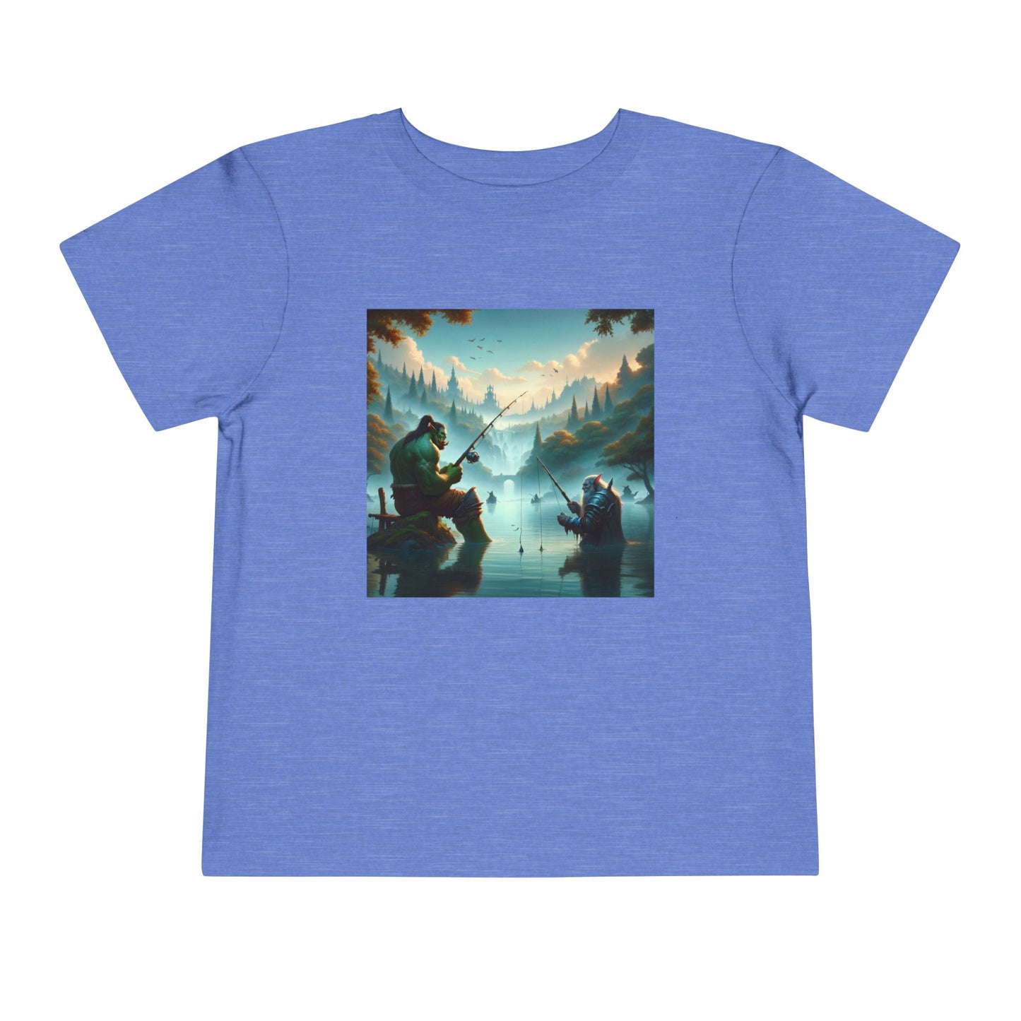 T-shirt | Peuter T-shirt | Korte mouw | Heldensage | Interraciale Vriendschap