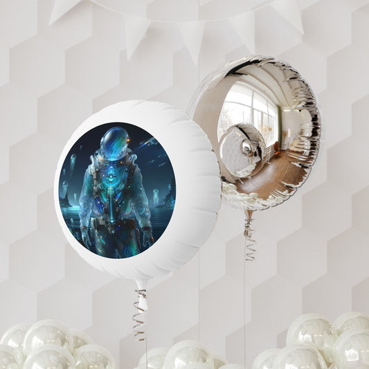 Ballon | Helium | Mylar | Weltraum-Biolumineszenz | Astronaut