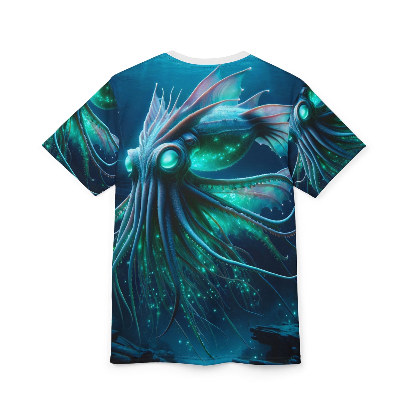 تي شيرت | طباعة شاملة | تي شيرت للجنسين | رعب كوني | كائن لافكرافت | ليفياثان