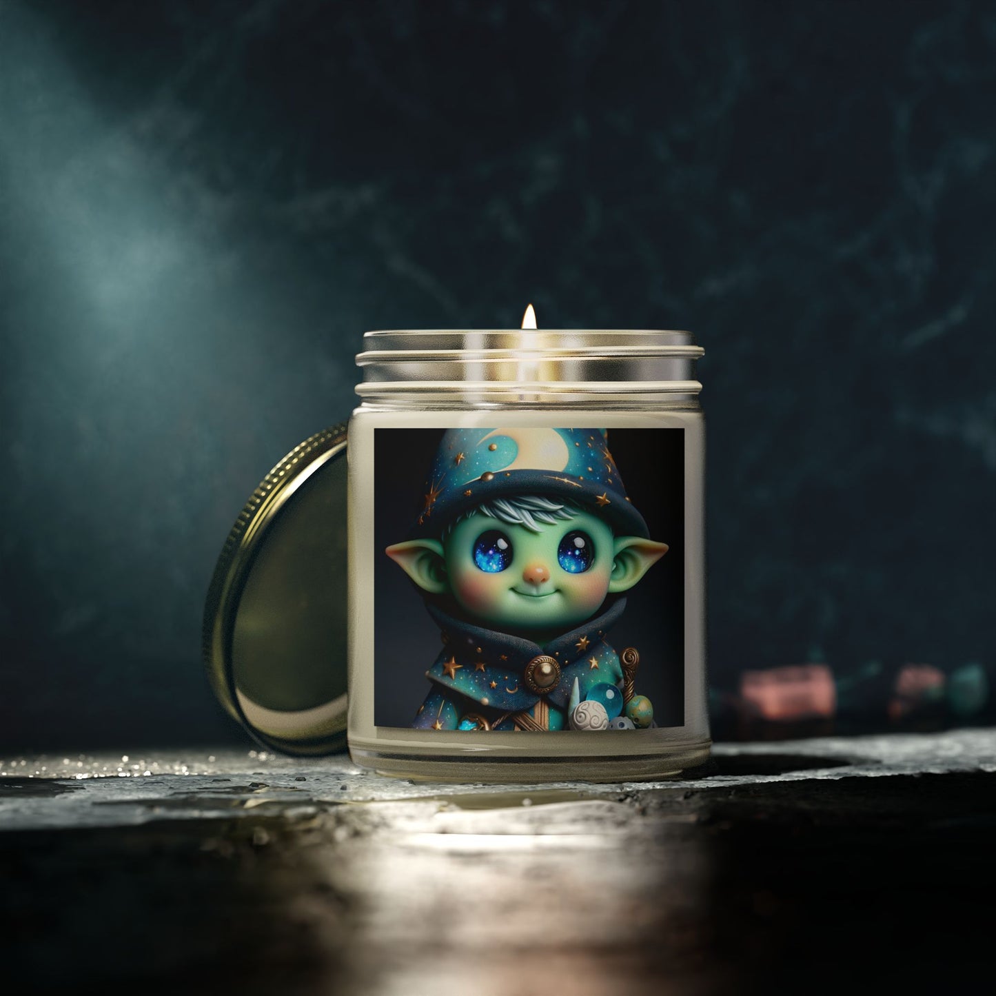 Świeca zapachowa | Fantazja Elficka | Kosmiczny Elf | Lalka