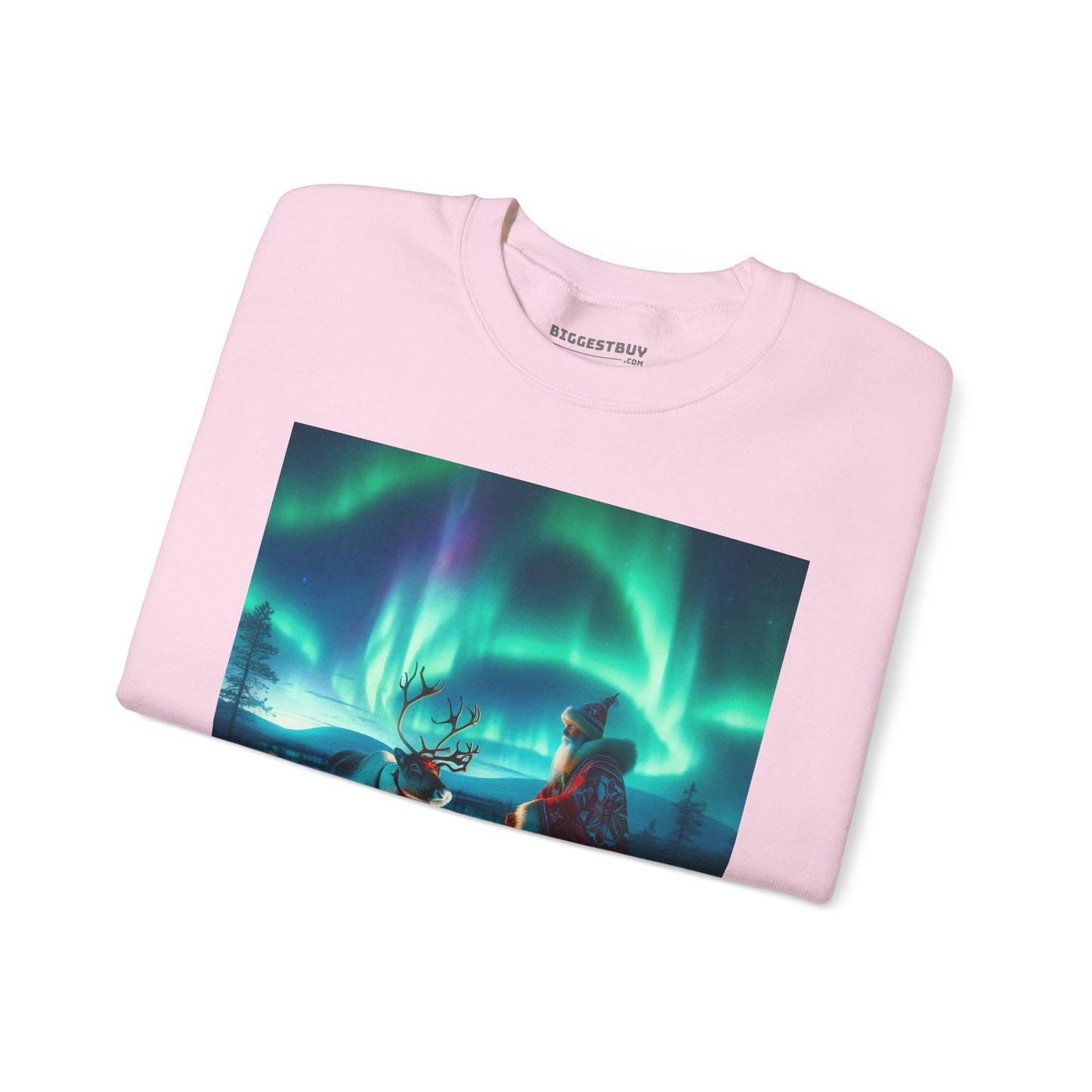 Bluza dresowa | Unisex | Okrągły dekolt | Gruba mieszanka | Szamanizm Polarny | Wizja Saamów