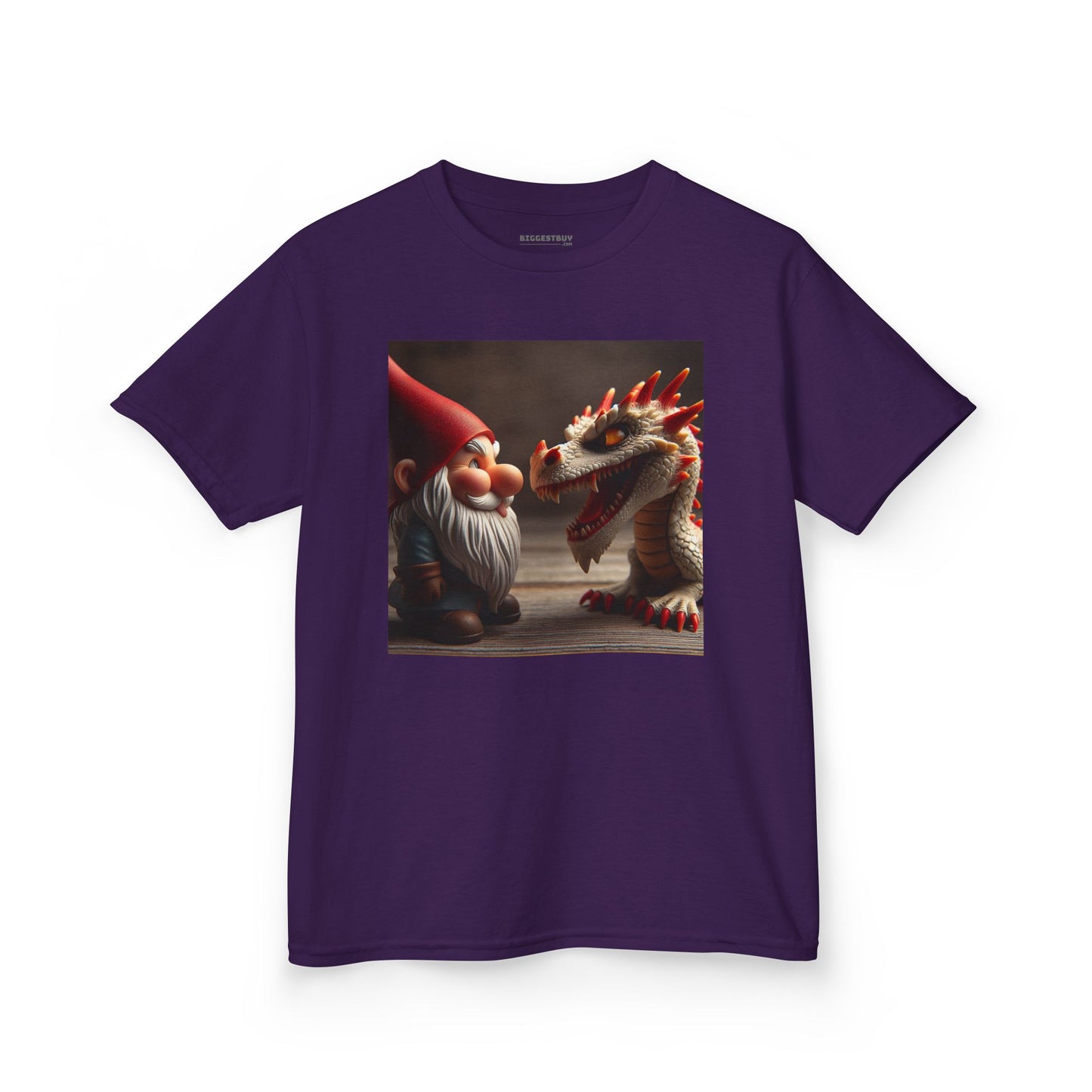 T-Shirt | Kaos Anak | Katun Tebal | Fiksi Mitos | Gnome dan Naga Timur
