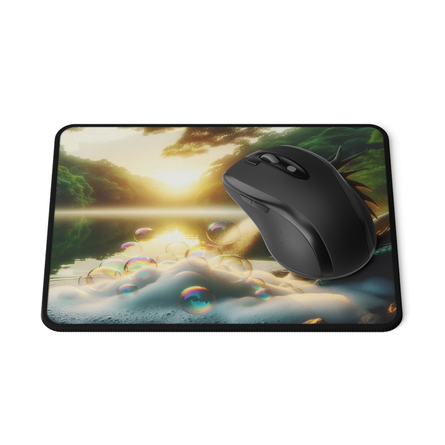 แผ่นรองเมาส์ | แฟนตาซีมังกร | มังกรริมทะเลสาบ