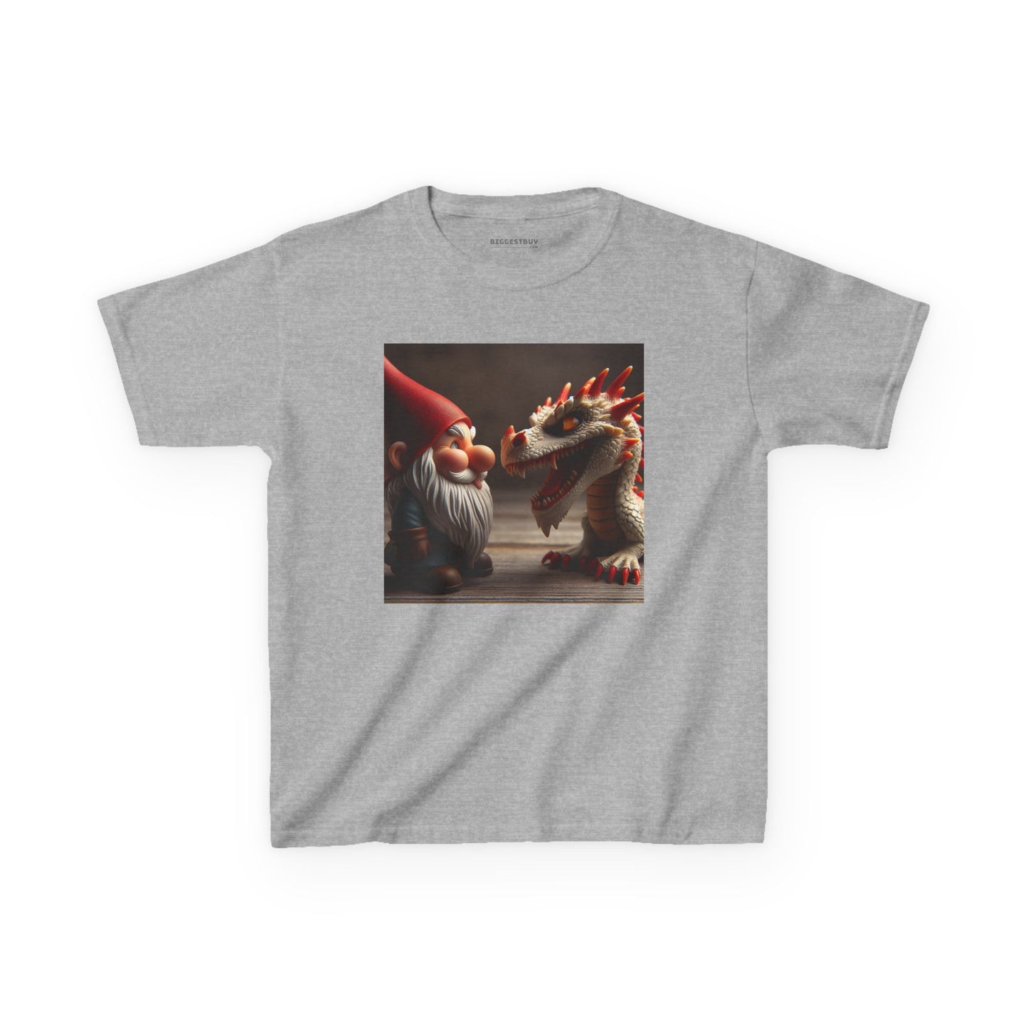 T-Shirt | Kaos Anak | Katun Tebal | Fiksi Mitos | Gnome dan Naga Timur