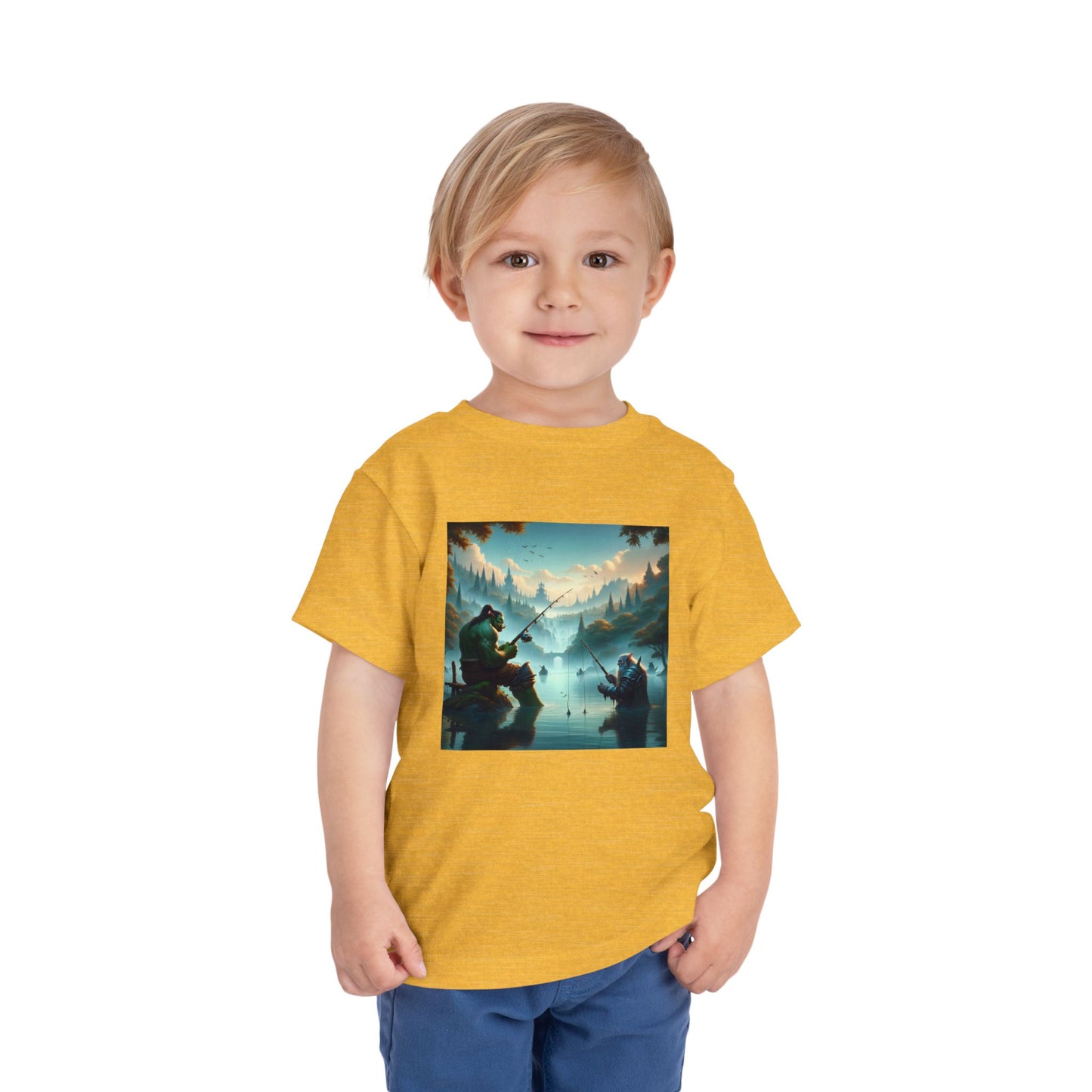 T-shirt | Peuter T-shirt | Korte mouw | Heldensage | Interraciale Vriendschap