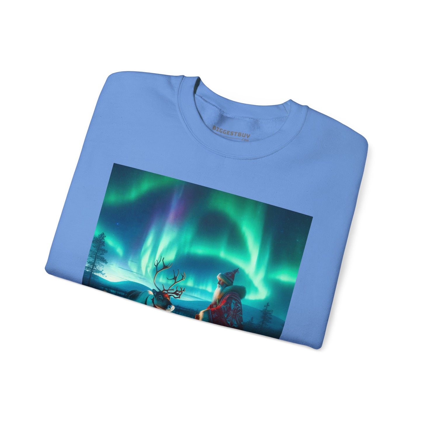 Bluza dresowa | Unisex | Okrągły dekolt | Gruba mieszanka | Szamanizm Polarny | Wizja Saamów