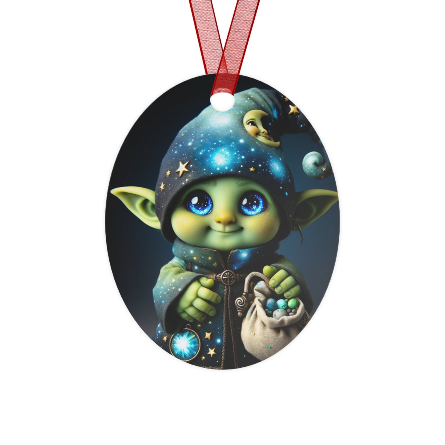 Ornament | Metall | Fantasi | Skogsalv | Trollmann