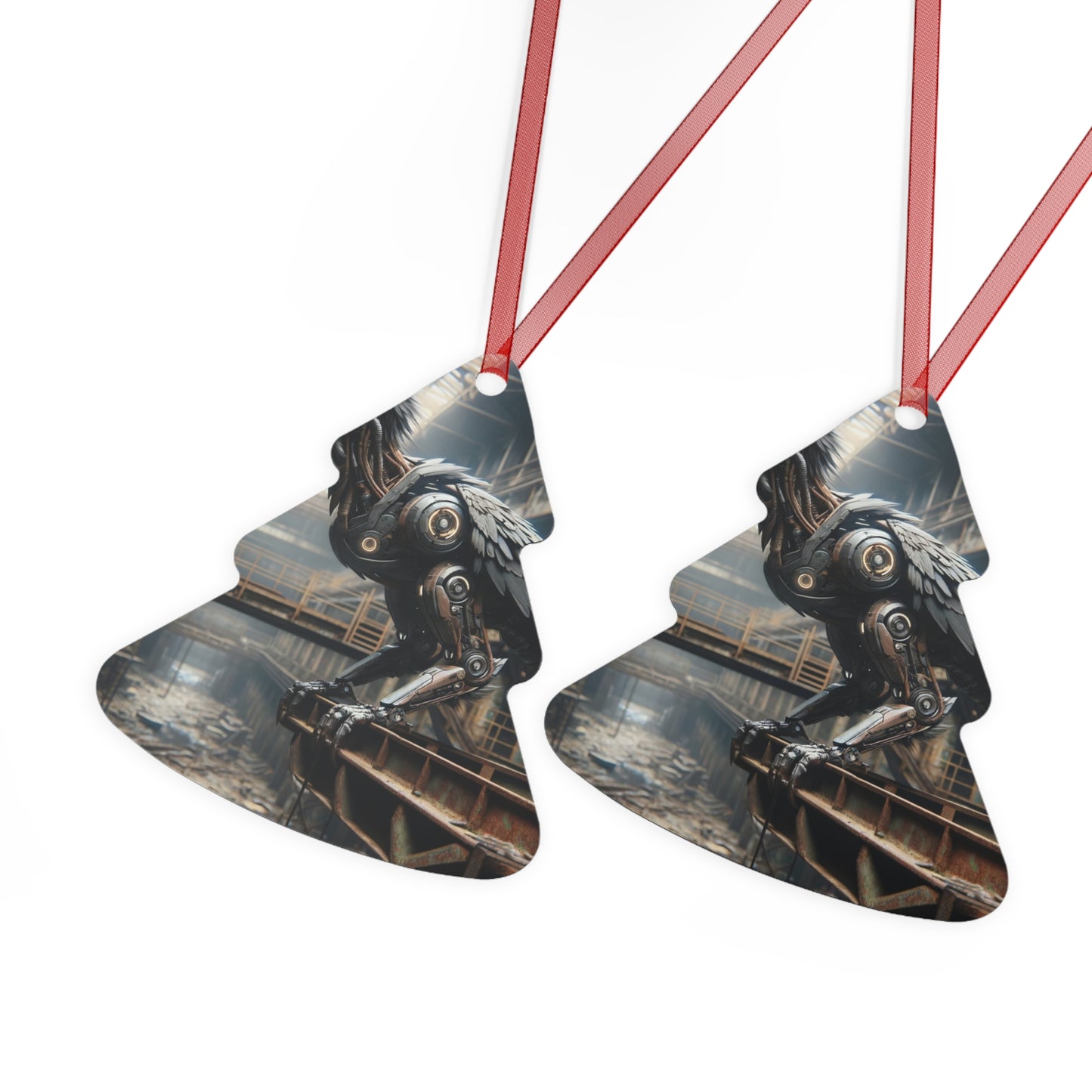 Ornament | Metaal | Steampunk | Klokwerk Mechanica | Raaf