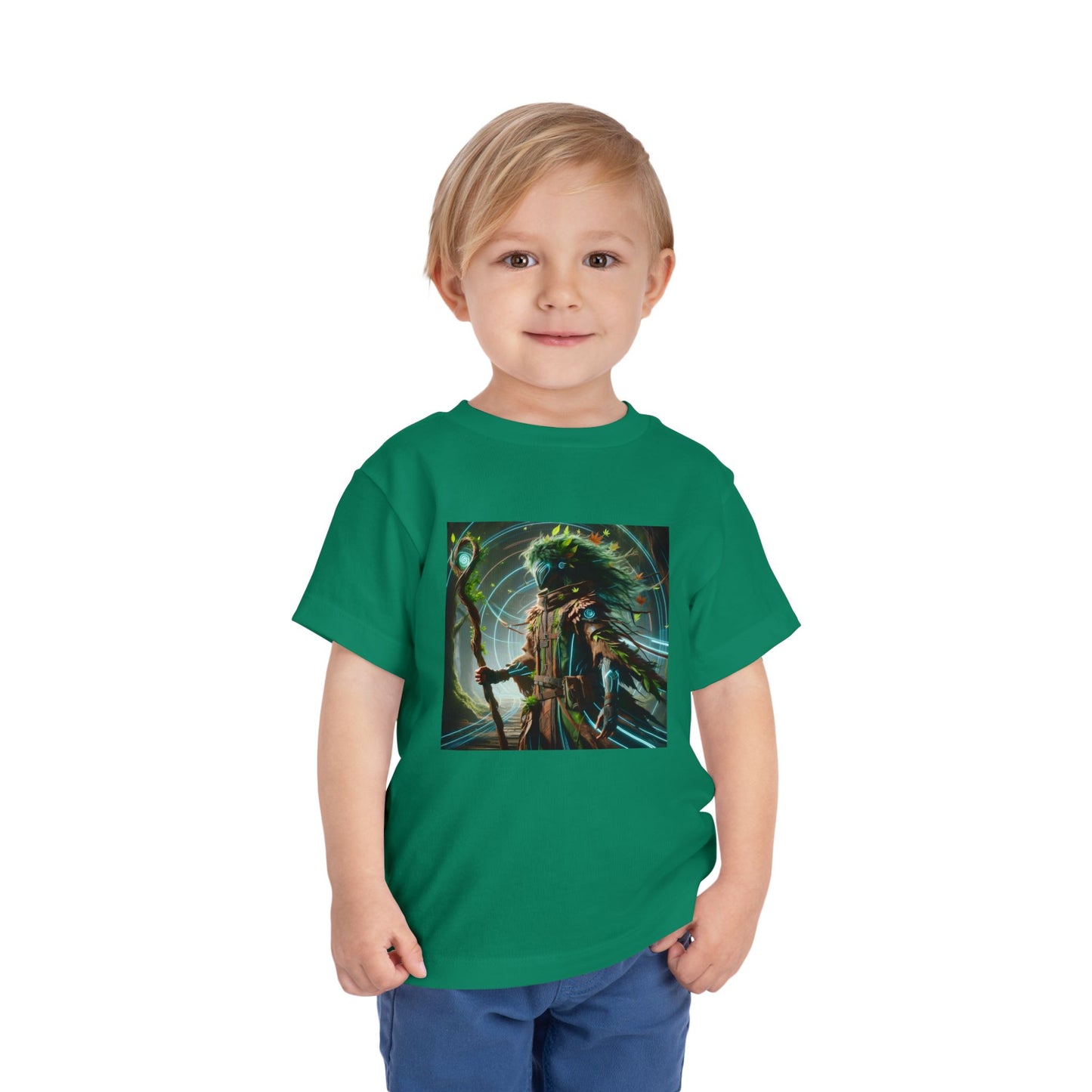 T-Shirt | Toddler Tee | Short Sleeve | Eco Fantasy | Forest Spirit Shaman