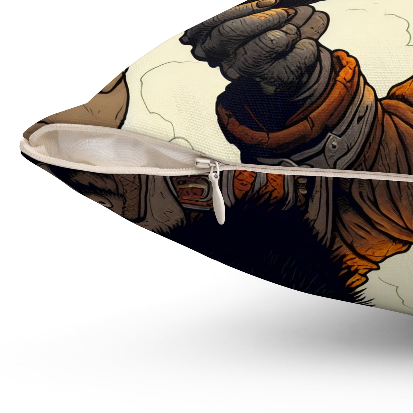 Cuscino | Poliestere | Quadrato | Fantasy Epico | Magia Draconiana | Goblin