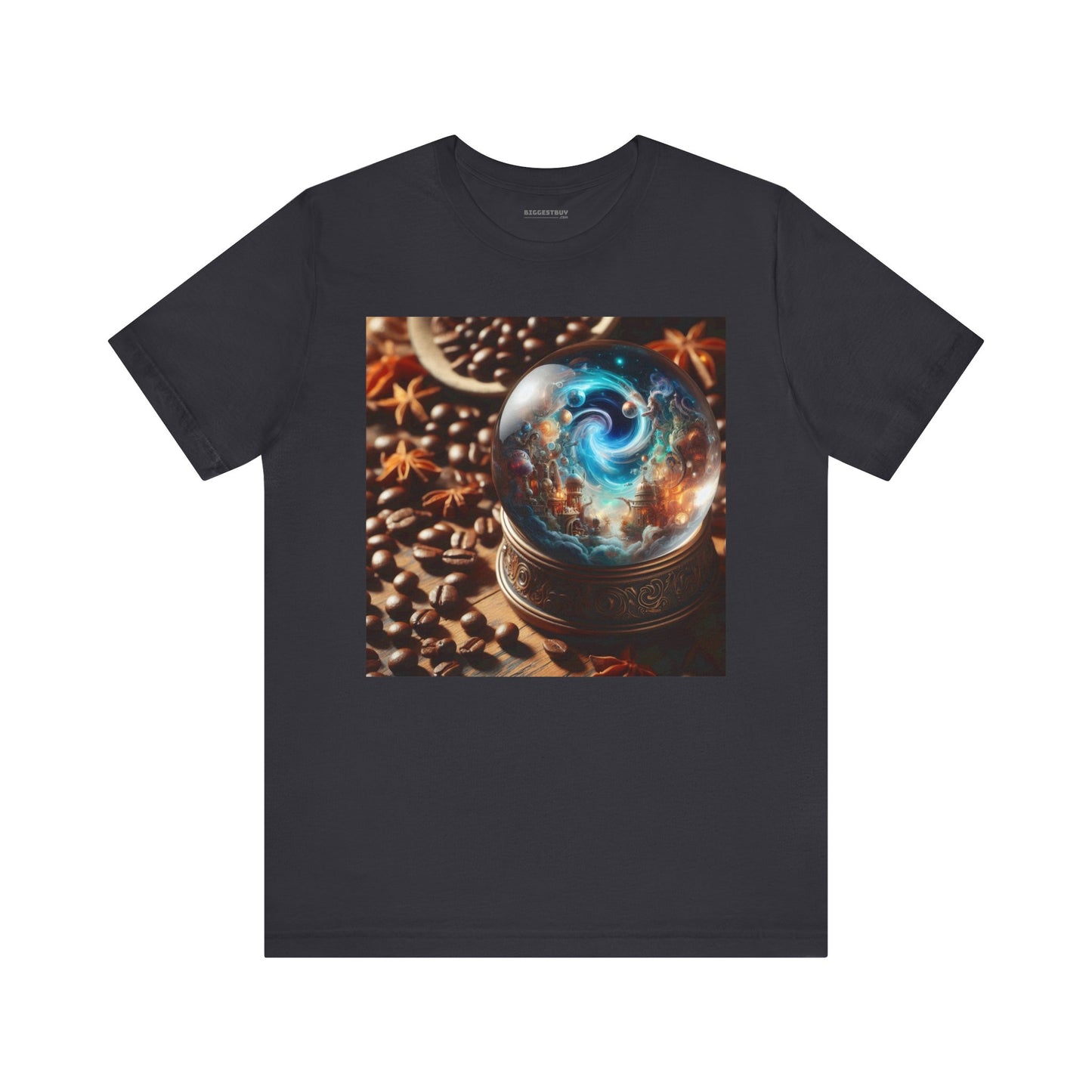 T-shirt | Unisex | Maglietta in jersey | Manica corta | Cosmologia Nordica | Globo Magico