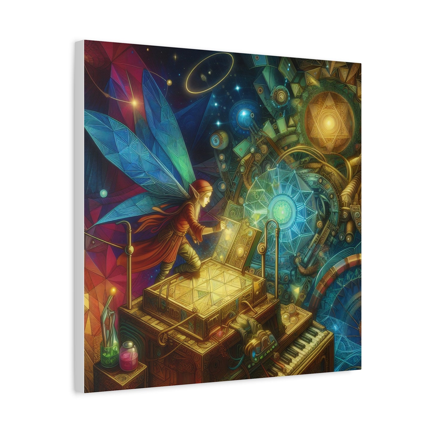 Canvas | Matt | Esoterisk fantasy | Sylf | Pussel