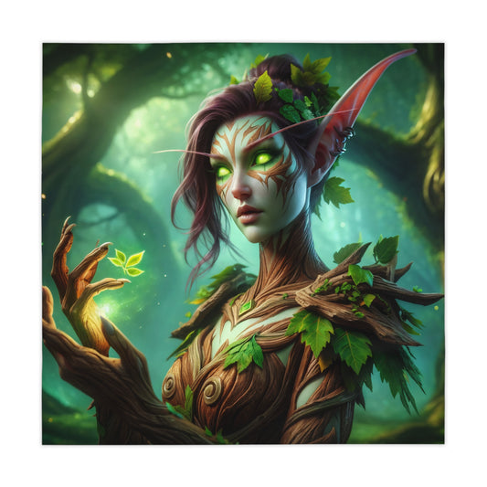 मेज़पोश | वन परी | प्रकृति जादू | द्र्याद