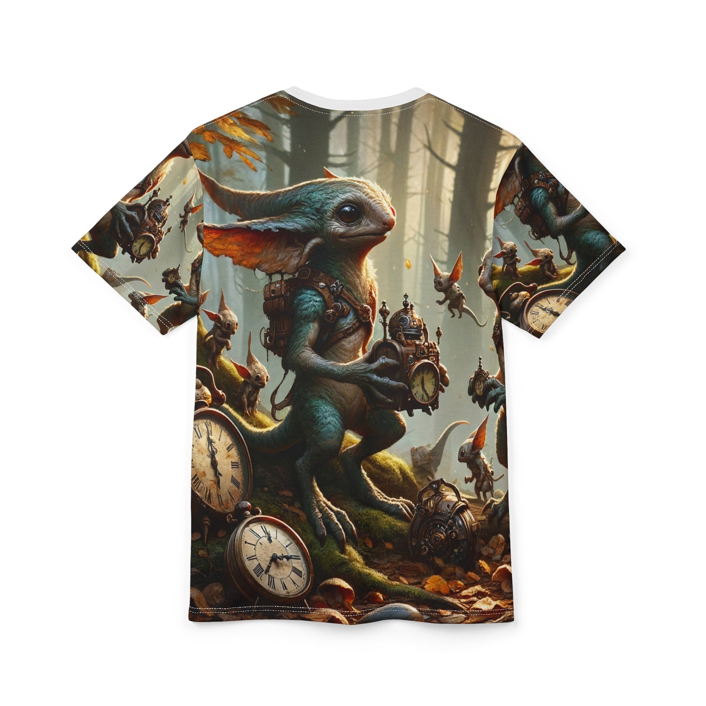T-shirt | Stampa all-over | T-shirt unisex | Mitologia Celtica | Pooka | Foresta