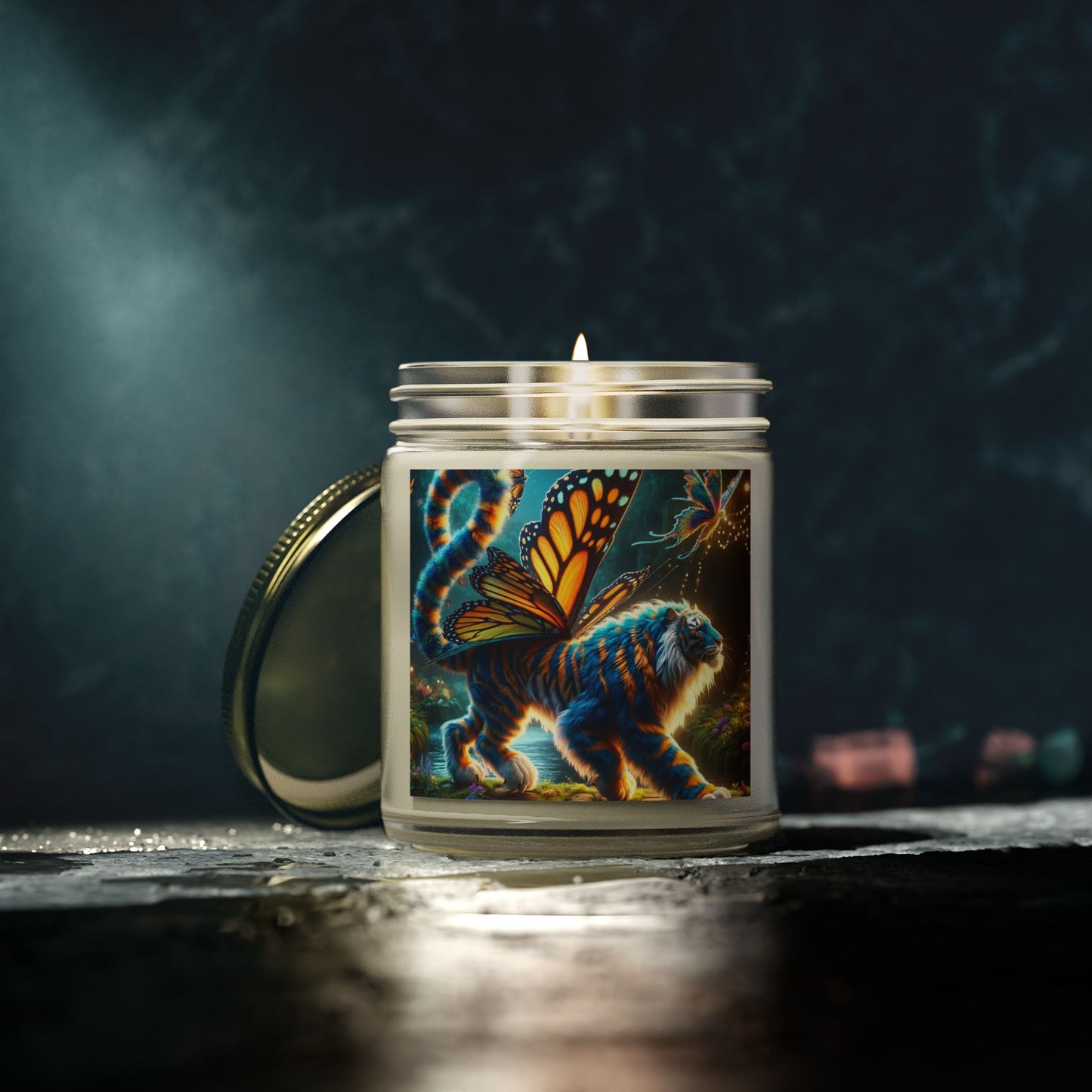 خوشبو دار موم بتی | سحری جانور | فینٹیزی جادوئی | شیر پروانہ