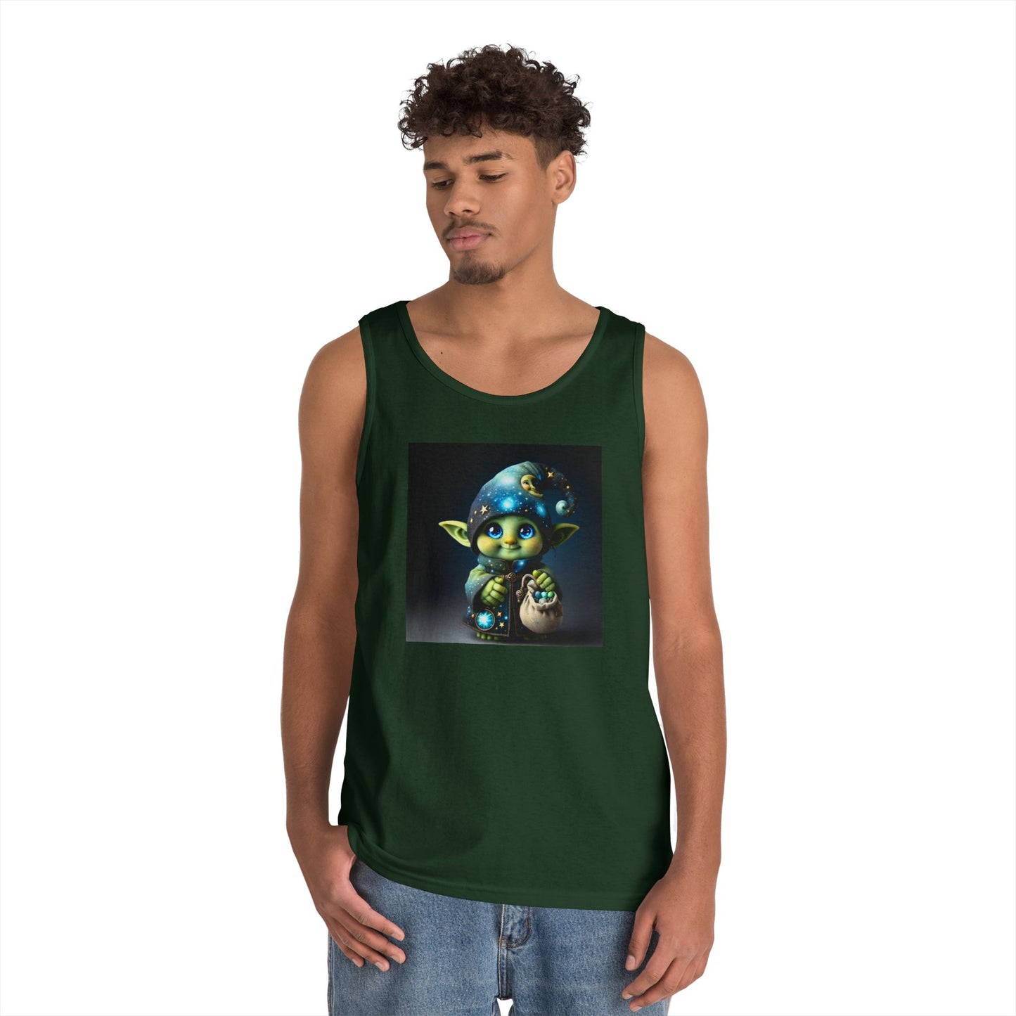 Linne | Unisex | Kraftig bomull | Fantasy | Celestial Magi | Brownie