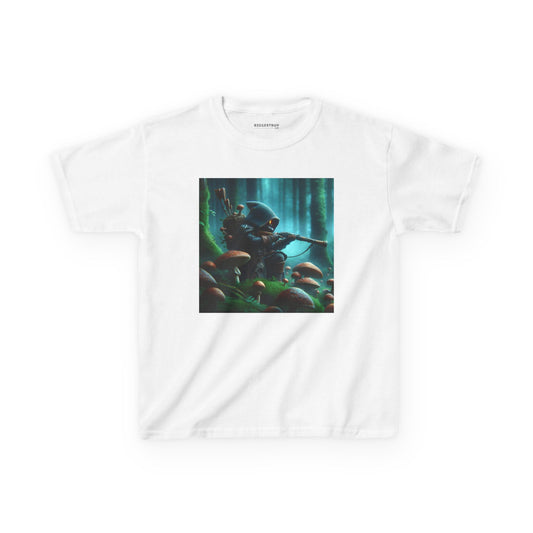 T-shirt | Kinder T-shirt | Zwaar katoen | Myconomantiek | Bosgeest-wachter
