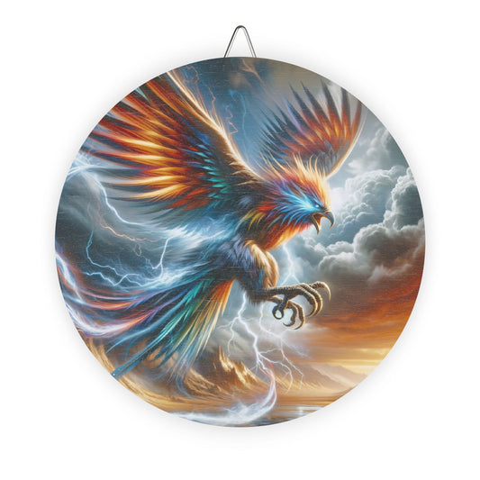 Papan Nama | Kayu | Legenda Phoenix | Api Keabadian