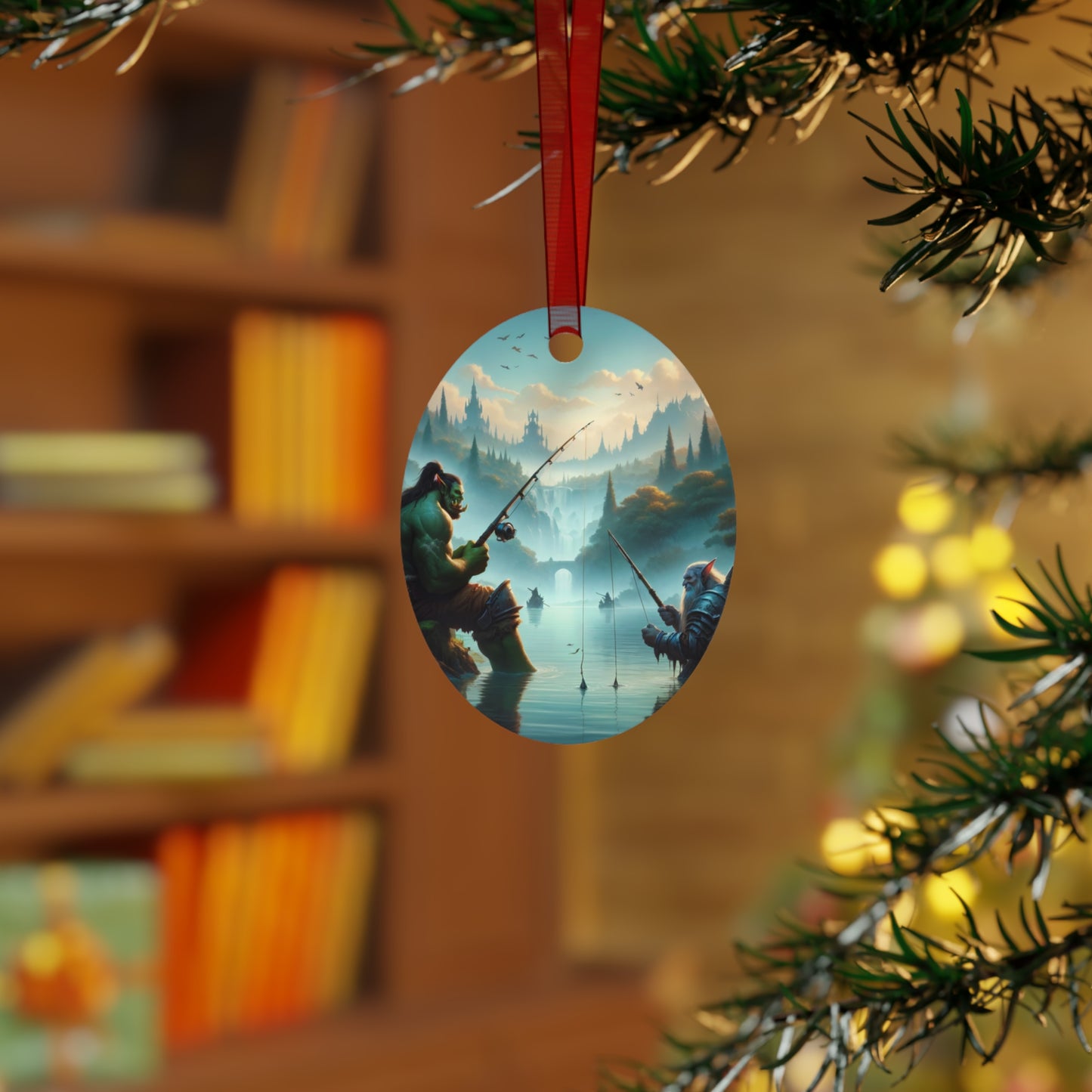 Ornament | Metal | Fantasy międzyrasowe | Orc i krasnolud