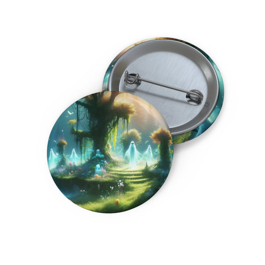 زر | زر بدبوس | بدبوس خلفي | غابة سحرية | موطن الإيجنس فاتوس | شجرة الحياة