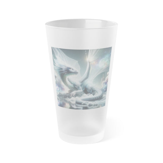 Glass | Halvliterglass | Frostet | Kosmisk Fantasi | Isdrage | Mystikk