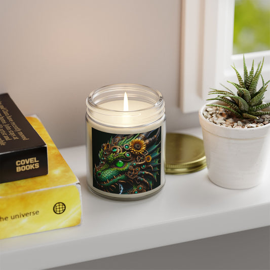 Scented Candle | Steampunk Fantasy | Dragon Head