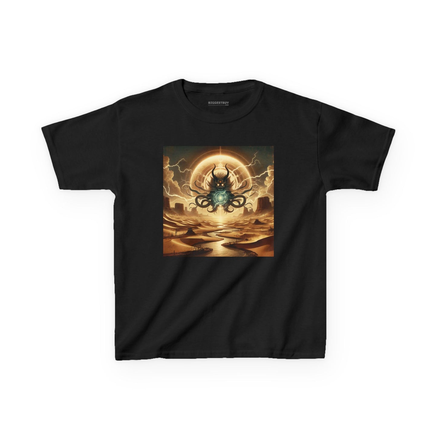 Camiseta | Camiseta para niños | Algodón grueso | Horror Cósmico | Entidad Lovecraftiana | Caos