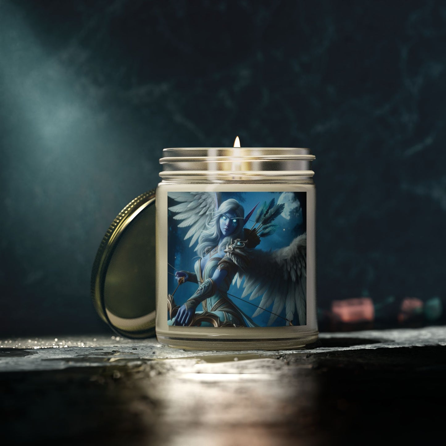 خوشبو دار موم بتی | آسمانی فرشتہ تیرانداز | فرشتہ جنگجو