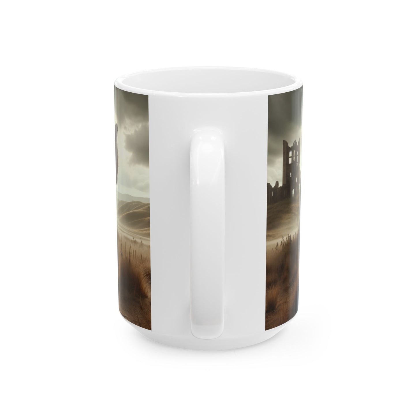 Tazza | Ceramica | Bianca | Paleofinzione | Dinosauri Preistorici | T-Rex