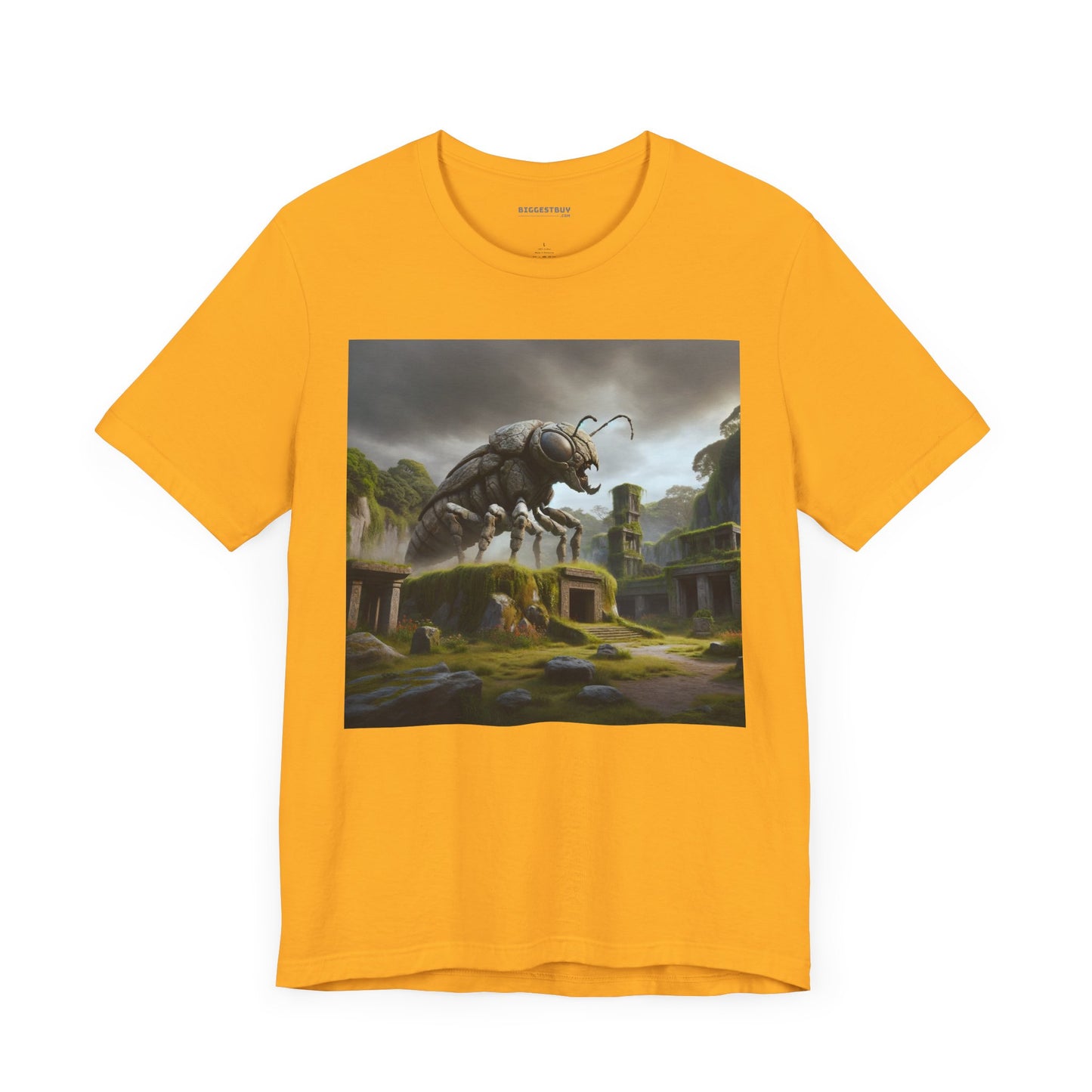 Tシャツ | ユニセックス | ジャージーTシャツ | 半袖 | 異形変異 | 巨大甲虫 | 緑