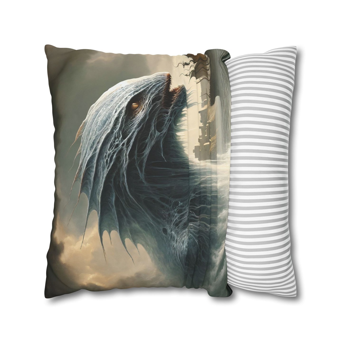Federe | Quadrato | Tela di poliestere | Mitologia Nordica | Jörmungandr | Serpente Marino