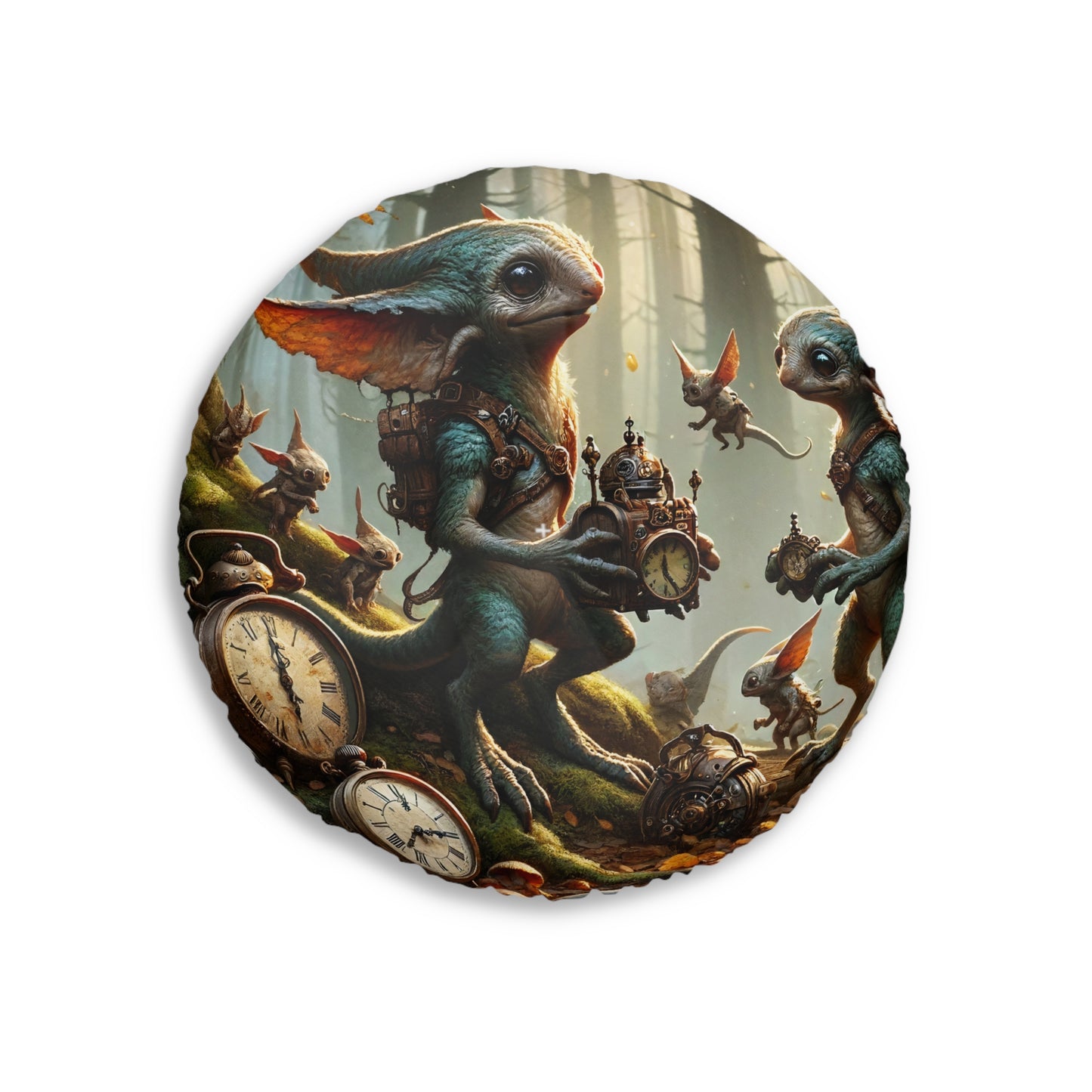 Cuscino | Cuscino da pavimento | Trapuntato | Rotondo | Mitologia Celtica | Pooka | Foresta