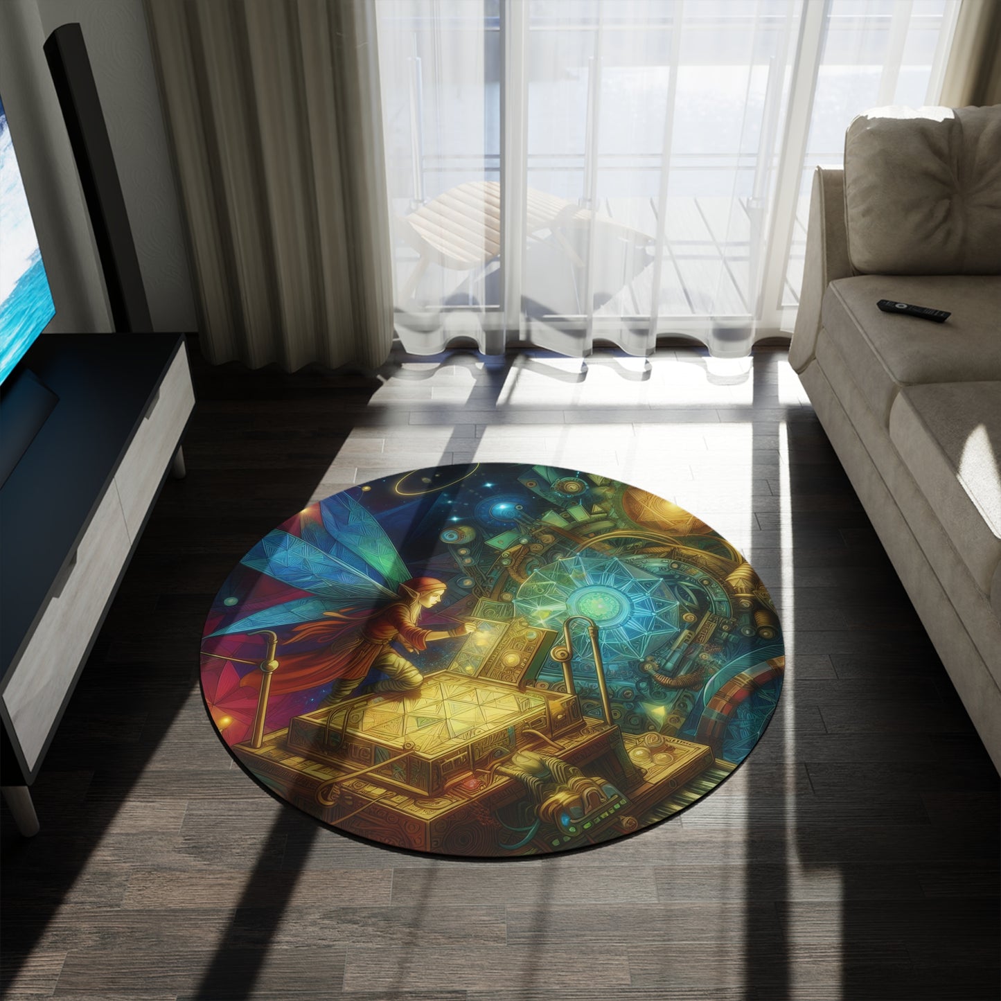 Teppe | Rund | Mystisk Sylfe | Kosmisk Magi | Fe