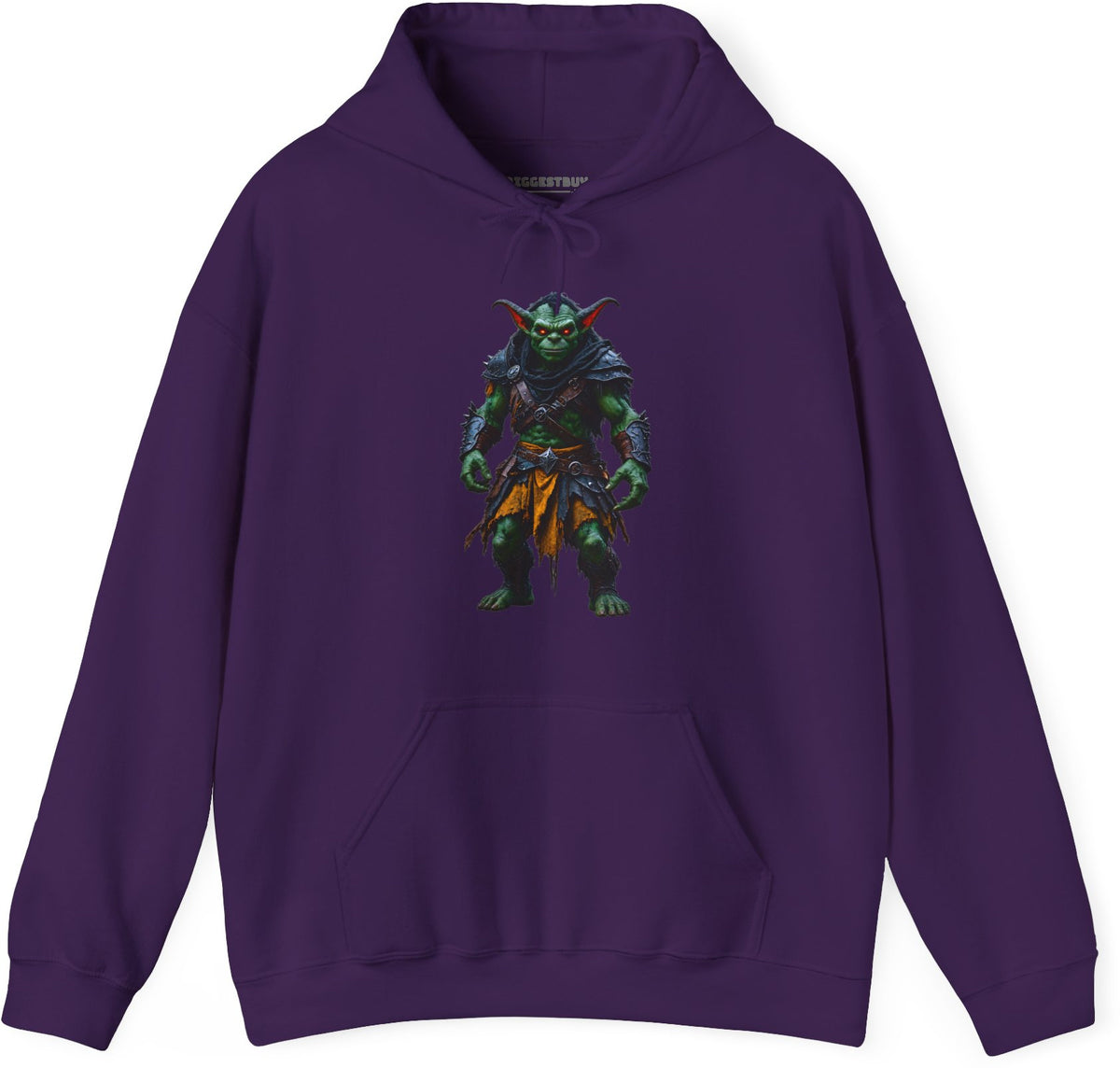 Goblin Rogue - Pullover Hoodie in Purple, front view