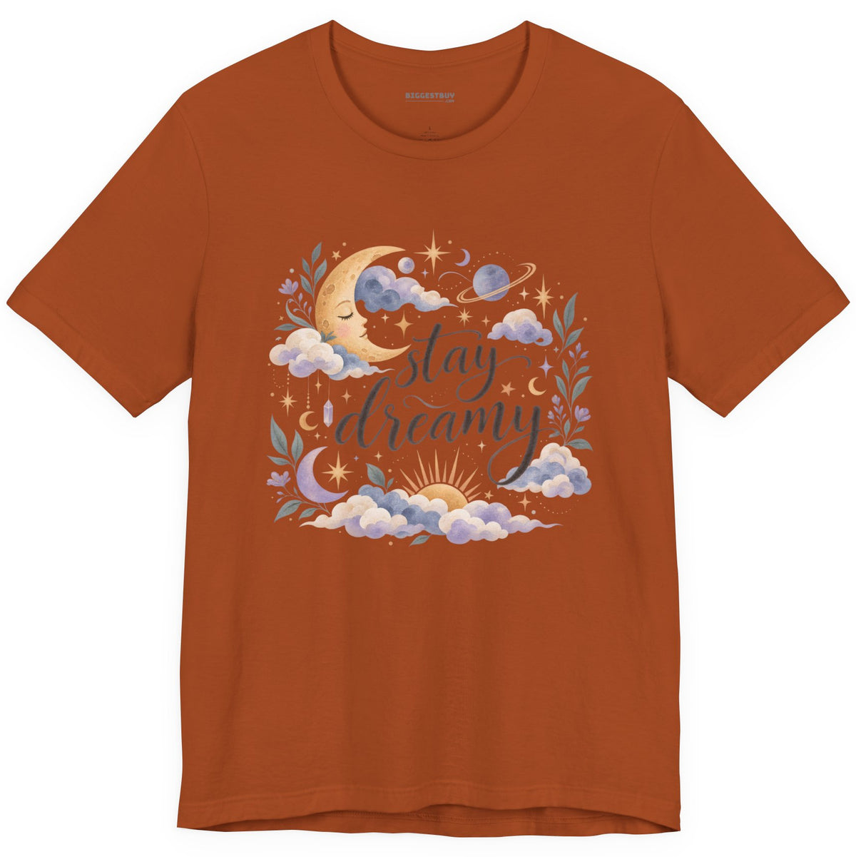 Moonlit Dreams - Classic Jersey Tee in Autumn, front view