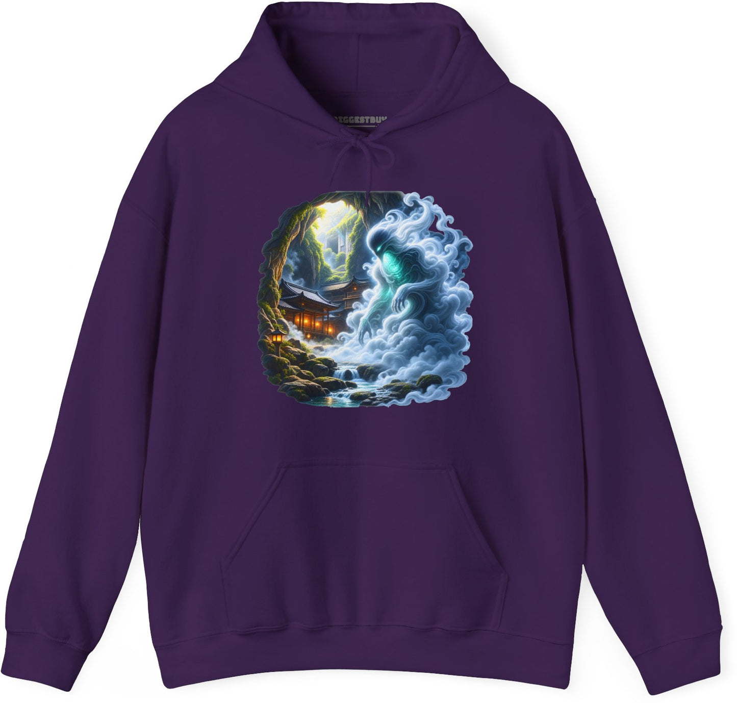 Spirit Portal - Pullover Hoodie in Purple, front view