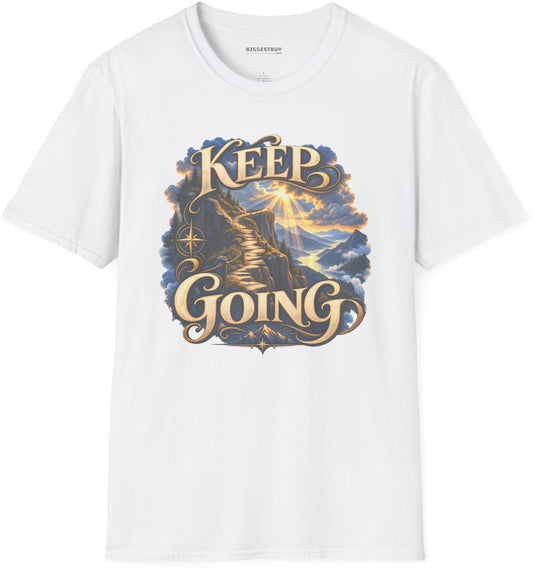 Trailblazer - Softstyle T-Shirt in White, front view