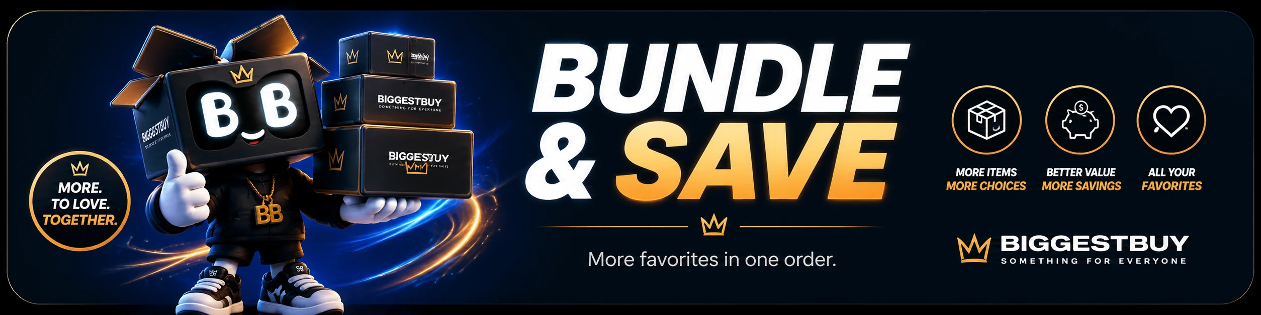 BiggestBuy Bundle & Save collection graphic