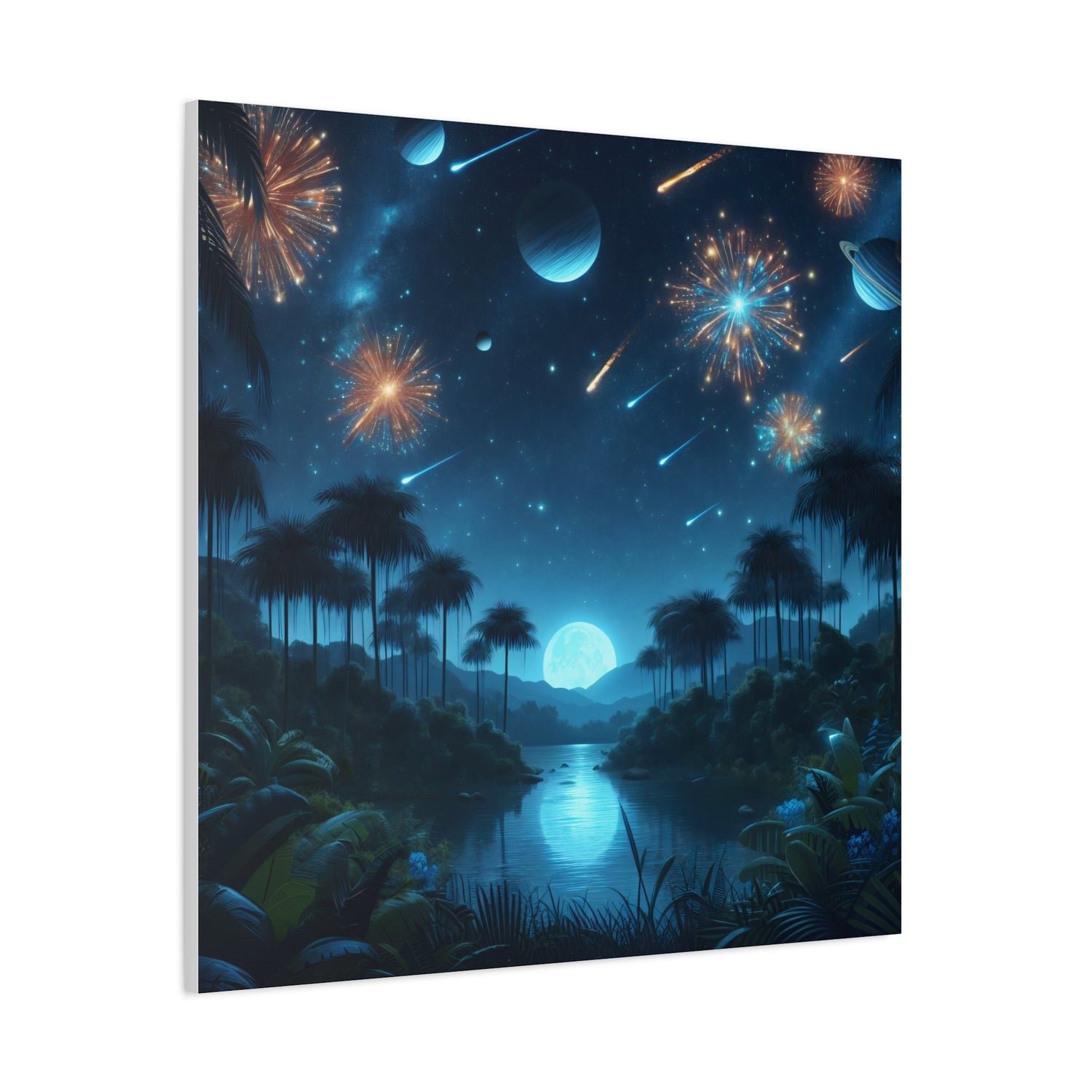 Celestial Convergence Collection | Magical Night Sky Wall Art Prints