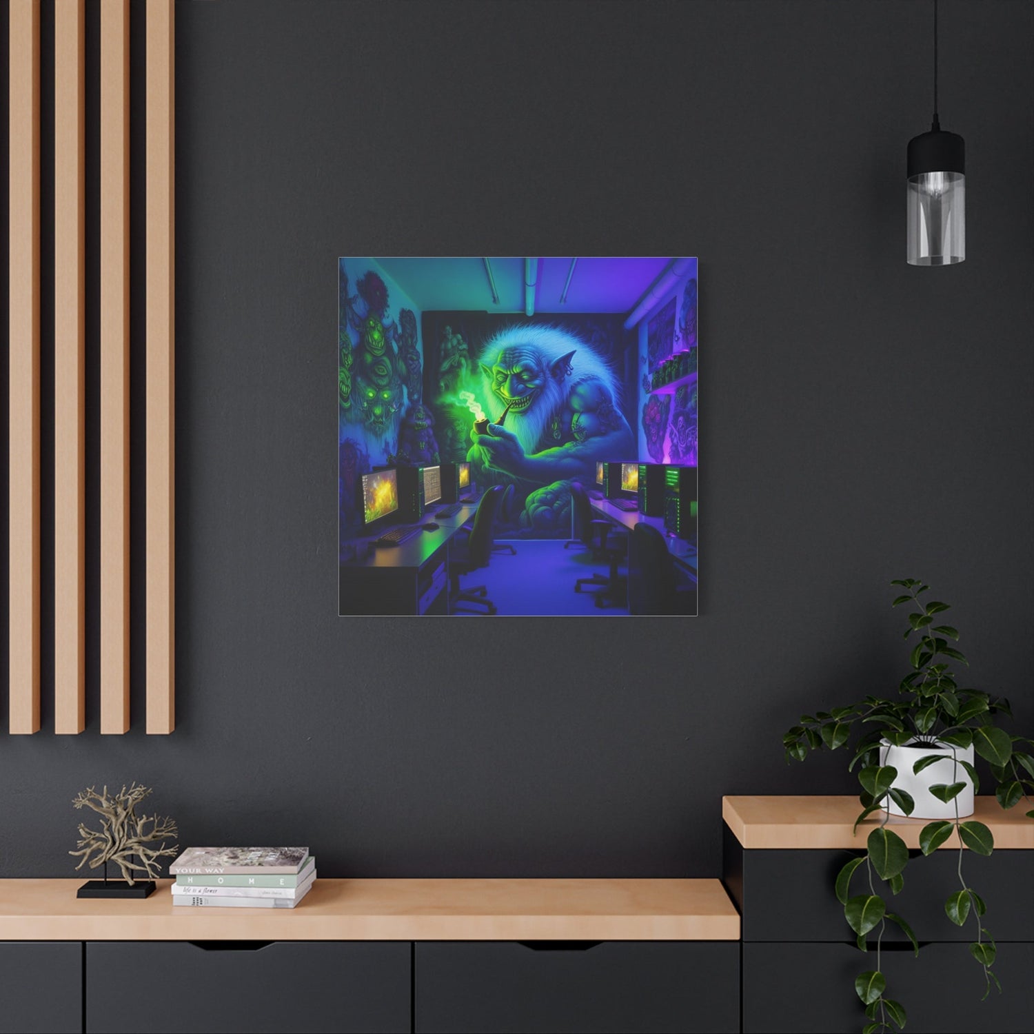 Gaming Room Collection | Ultraviolet Fantasy Gaming Environment Design
