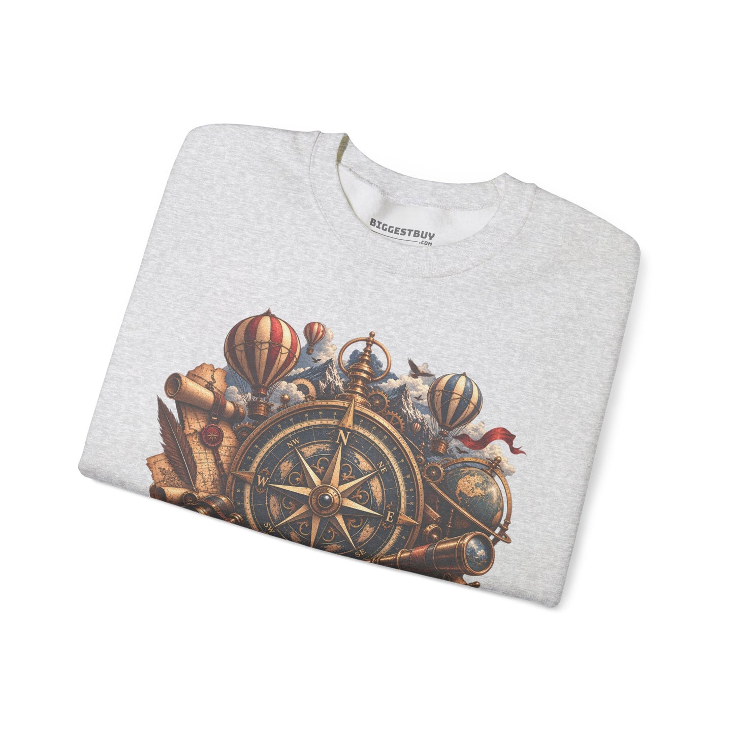 Navigatin Nostalgia - Crewneck Sweatshirt